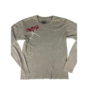 Green Pollution Long Sleeve with Skull ~S-2XL~